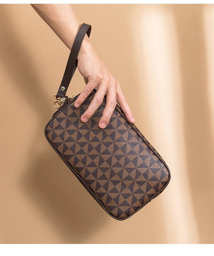 Stylish Printed Clutch Handbag Men