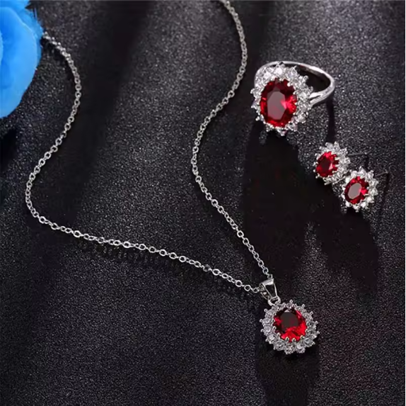 Diamond Halo Necklace