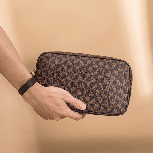 Stylish Printed Clutch Handbag Men 