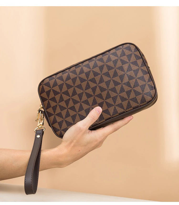 Stylish Printed Clutch Handbag Men 