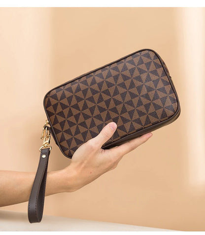 Stylish Printed Clutch Handbag Men 