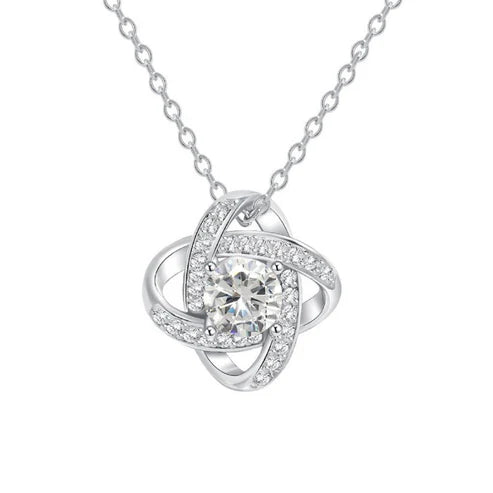 Clavicle Chain Rotating Lucky Pendant