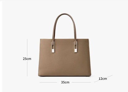 leather tote bag