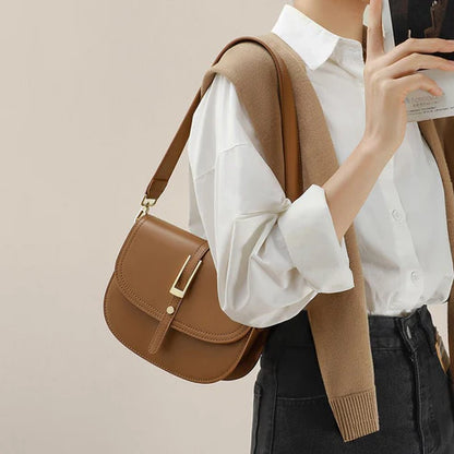 genuine leather messenger bag