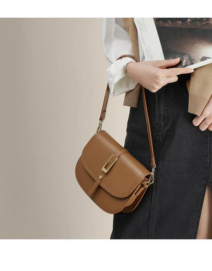 genuine leather messenger bag