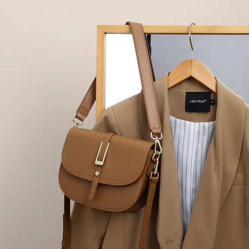 genuine leather messenger bag